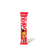 A Japanese Kit Kat: Original Bar on a white background by Nestle Japan.