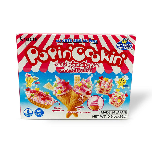 A box of Kracie Popin Cookin DIY Candy: Cake.