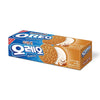 A box of Korean Oreo: Cinnamon Bun cookies on a white background.