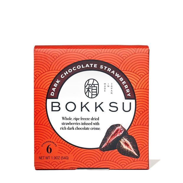 Bokksu Dark Chocolate Strawberry 6-Piece Box