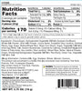 The nutrition label for the Kukkia Crepe Cookie: Matcha Chocolate by Bokksu Market emphasizes calories, total fat, carbs, and ingredients. It also features allergy warnings for milk, soy, egg, wheat, almond, coconut, and other allergens. Relish a hint of Matcha chocolate perfectly combined with rich flavors in every delightful bite. thumbnail 3