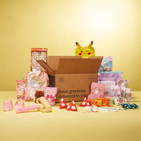 Kawaii Gift Pack - Stationery Surprises & Japanese Chocolate Treats
