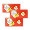 Three boxes of Bokksu Market Sour Yuzu Japanese Candy Bites (3-Pack) are displayed, each featuring Japanese citrus illustrations and white yuzu candies on the packaging.