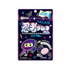 The Bokksu Market's Ninja Ramune Gum: Grape has a purple ninja-themed packaging with Japanese text, a ninja cartoon, and grape images. Enjoy the thrilling ramune soda flavor in this grape-flavored gum!.