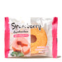 A bag of Taiyo Foods Mini Baumkuchen: Strawberry on a white background. thumbnail 1