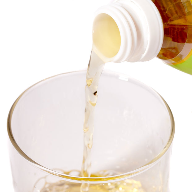 Itoen Oi Ocha Green Tea: Matcha by Itoen is being poured into a glass.