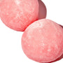 Two Kubota Daifuku Mochi: Peach balls on a white surface. thumbnail 2