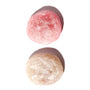 Two Kubota Daifuku Mochi: Kouhaku Ogura Red Bean on a white surface. thumbnail 3