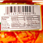 A close up of the label on a package of Oriental Mascot Pickled Bamboo Shoot in Chili Oil. thumbnail 3