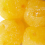 A group of Seiki One-Bite Mochi: Lemon cubes on a white surface. thumbnail 3