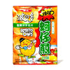 A bag of Hwa Yuan Potato Chips: Taiwan Spicy Oyster Omelette with chinese characters on it.