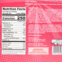 The back of a J-Basket Boba Bubble Tea Kit: Black Tea (3 cups) nutrition label with a pink background. thumbnail 3
