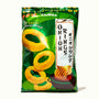 A bag of Calbee Onion Rings on a white background. thumbnail 1