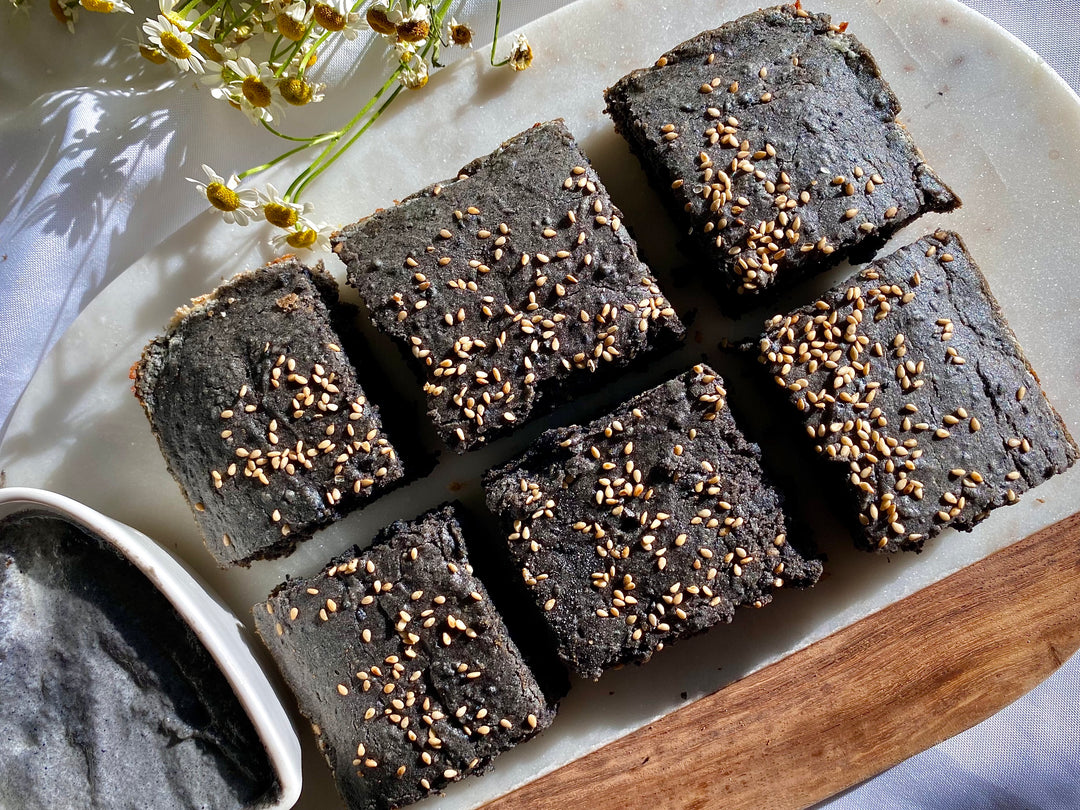 Black Sesame Mochi Recipe