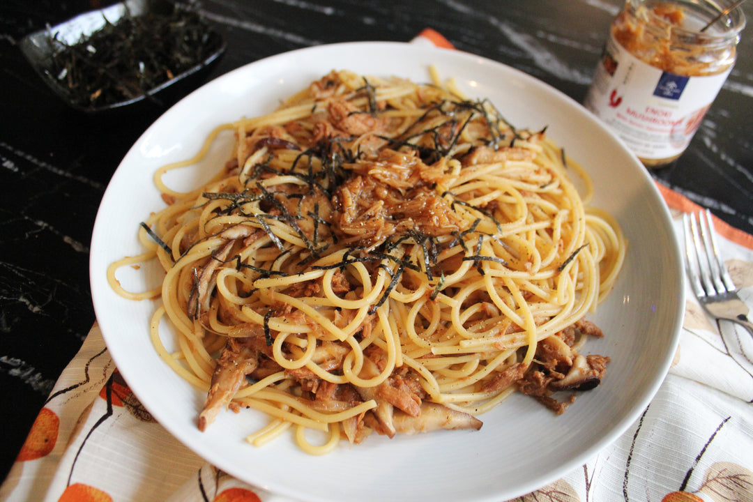 Hearty Mushroom and Tuna Spaghetti Recipe
