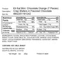 Nutrition label for Nestle Japan Kit Kat Mini: Chocolate Orange (2-Pack) with a hint of Japanese citrus, detailing calories, ingredients, serving size, and distribution. thumbnail 5