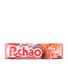 A red and white UHA Mikakuto candy box filled with UHA Mikakuto Puchao Gummy Candy: Cola.