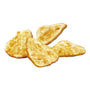 Glico Komeko Scallop chips, showcasing their golden, crispy texture and irregular shapes, perfect for savoring the rich, savory scallop flavor in each bite-sized snack.  thumbnail 3