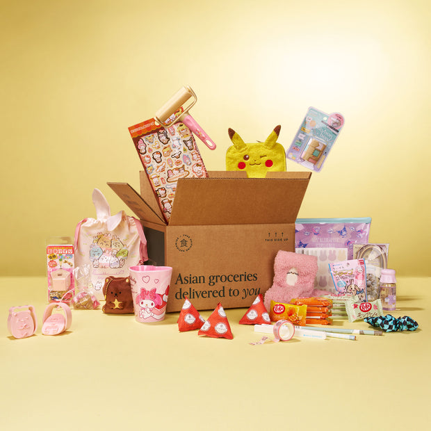 Kawaii Gift Pack - Stationery Surprises & Japanese Chocolate Treats
