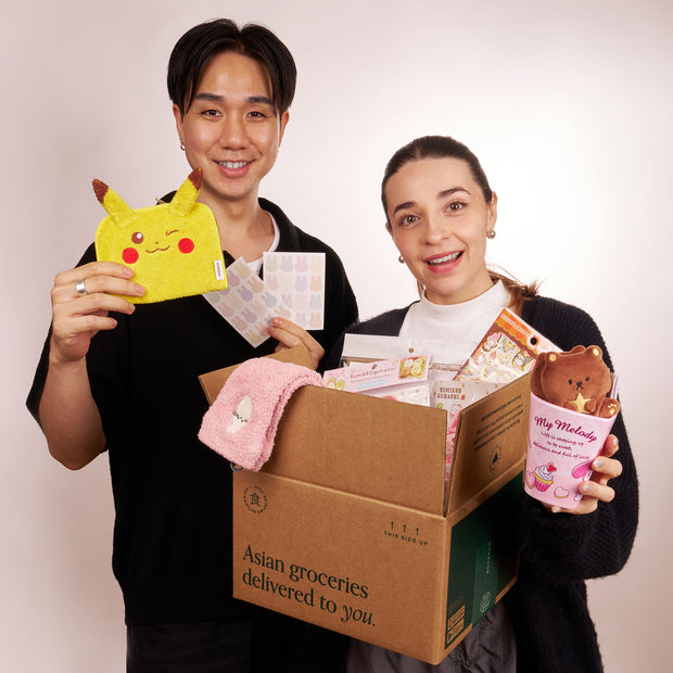 Kawaii Gift Pack - Stationery Surprises & Japanese Chocolate Treats