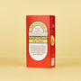 A red rectangular box of Bokksu Market Sour Yuzu Japanese Candy Bites (2-Pack) stands upright on a beige background, featuring its label and a lemon slice image that highlights the vibrant flavor of Japanese citrus. thumbnail 4