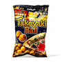 A bag of Calbee Takoyaki Ball Corn Puffs on a white background. thumbnail 1