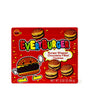 A box of Bourbon Every Burger Chocolate Cookies with an image of a burger on it. thumbnail 1