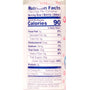 A label showing the nutrition facts of a bottle of Sangaria Ramune Soda: Lychee. thumbnail 3