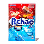 A packet of chewy cola-flavored UHA Mikakuto Puchao Gummy Candy: Ramune &amp; Cola iced tea. thumbnail 1