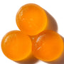 Three Kasugai Frutia Mango Gummy on a white surface. thumbnail 2