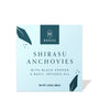 Bokksu Tinned Shirasu Anchovies with Black Pepper and Basil-Infused Oil. thumbnail 1