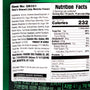 A close up of a label for HBAF Korean Style Almonds: Jeju Island Matcha snack. thumbnail 2