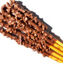 Glico Pocky: Almond Crush covered pretzel sticks on a white background. thumbnail 2