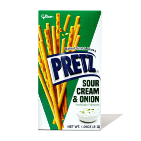 Glico Pretz: Sour Cream & Onion