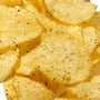 A pile of Calbee Potato Chips: Seaweed &amp; Salt on a white background. thumbnail 2